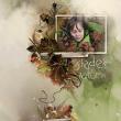 Shades of autumn digital scrapbook layout by emeto designs