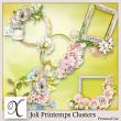 Joli Printemps Digital Scrapbook Clusters Preview by Xuxper Designs