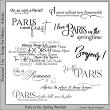 Paris In The Spring Digital Scrapbook Preview Wordart