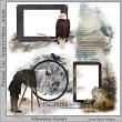 Yellowstone Collection Digital Scrapbook Cluster Preview