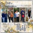 Memory Photo Collage Templates 2nd Edition by Karen Schulz Designs Digital Art Layout 06
