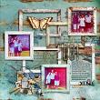 Digital Scrapbook layout by Iowan using Barnyard Frames by Lynn Grieveson