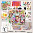 Rainbow Connection Digital Scrapbook Bundle Preview by Xuxper Designs