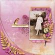Digital Scrapbook layout by cfile using "Crushing" mini kit by Lynn Grieveson