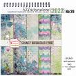 52 Inspirations 2021 No 29 Grungy Botanicals Digiscrap Papers 2 by Joyful Heart Design