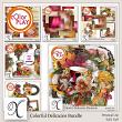 Colorful Delicacies Digital Scrapbook Bundle Preview by Xuxper Designs