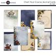 Chart Your Course Digital Scrapbook Journal Cards Preview by Karen Schulz Designs