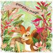 A Woodland Fantasy Digital Scrapbook Page by Kelly