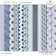 A Letter Home Digital Art Patterned Papers by Daydream Designs