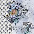 A Letter Home Digital Scrapbook Page by Renee