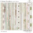  Urban Garden Digital Art Artistic Papers by Daydream Designs 