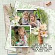 Prairie Digital Scrapbook Page by Cathy