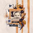 Digital Scrapbook layout using Days Like These collection by Dady