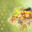 Painted Autumn by Karen Schulz Designs Digital Art Layout 02