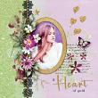 Gold Dust Digital Scrapbook Page by Sarka