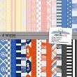 At The Ocean Digital Scrapbook Extra Papers Preview by Connection Keeping