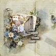 Echoes Digital Scrapbook Page by Cathy