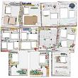 School Stuff Digital Scrapbook Quickpages 85x11in Preview by Connection Keeping