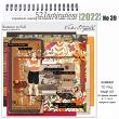 Digital Scrapbooking Page Kit for 52 Inspirations 2022 Summer to Fall by Vicki Stegall @ Oscraps.com