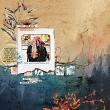 Digital Scrapbook layout by Lynn Grieveson using Don't Quit collection
