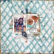 Digital Scrapbook layout by Tracy using Don't Quit collection