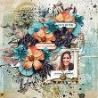Digital Scrapbook layout by mary using Don't Quit collection