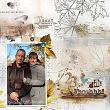 Artsy Layered Template No 117 by Anna Aspnes - Digital Scrapbook Page 01