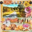Fall All Over by Connection Keeping Digital Art Layout by Cherylndesigns