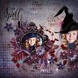 The Midnight Hour Digital Scrapbook Page by cath