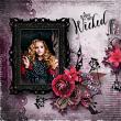 The Midnight Hour Digital Scrapbook Page by cath