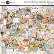 Favorite Family Recipes Baking Digital Scrapbook Kit Preview by Karen Schulz Designs