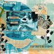 Express Yourself Growth by Vicki Robinson. Digital scrapbook layout by Beth 2