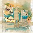 Express Yourself Growth by Vicki Robinson. Digital scrapbook layout by Beth 3