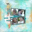 Express Yourself Growth by Vicki Robinson. Digital scrapbook layout by Julie 2