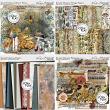 Digital Scrapbooking Vintage Autumn Themed Second Chances collection by Vicki Stegall