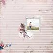 Digital Scrapbook layout by Marijke using Morning Light Kit