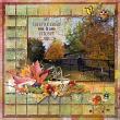 Memory Photo Collage Art Pack October by Karen Schulz Digital Art Layout 01