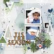 Digital Scrapbook layout by Iowan using Joulukuu Kit