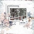 Digital Scrapbook layout by Chigirl using Wintertime Kit