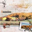 Digital Scrapbook page by cfile using Autumna Collection