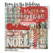 Oscraps Digital Scrapbook Mega Christmas Kit - wordart