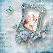 Winterlands Digital Scrapbook Page by Cathy