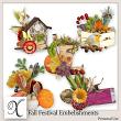 Fall Festival Digital Scrapbook Embellishments Preview by Xuxper Designs