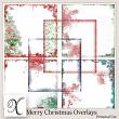 Merry Christmas Digital Scrapbook Edges Preview by Xuxper Designs