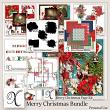 Merry Christmas Digital Scrapbook Bundle Preview by Xuxper Designs