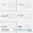 2023 calendar pocket cards set 02 by Lilach Oren