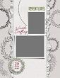Adventure Digital Scrapbook Quick Page wreath 2022 Preview by Connection Keeping