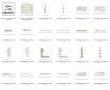 Blendable Script Fragments for digital scrapbooking by Vicki Robinson detail image 1