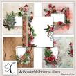 My Wonderful Christmas Digital Scrapbook Album Preview by Xuxper Designs