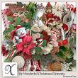 My Wonderful Christmas Digital Scrapbook Elements Preview by Xuxper Designs
